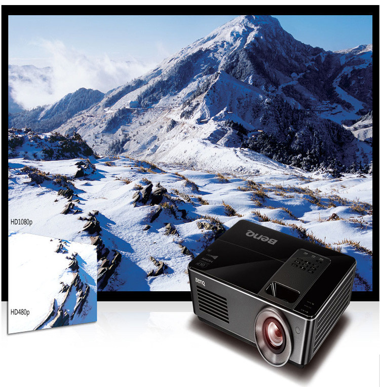 明基(benq)th7407投影机全高清1080p高清3d豪华影院投影仪 4000流明