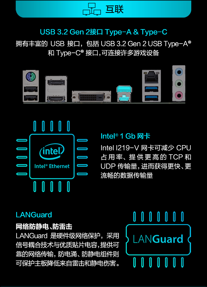 asus/华硕 prime z490m-plus 台机电脑办公游戏matx小板z490主板1200