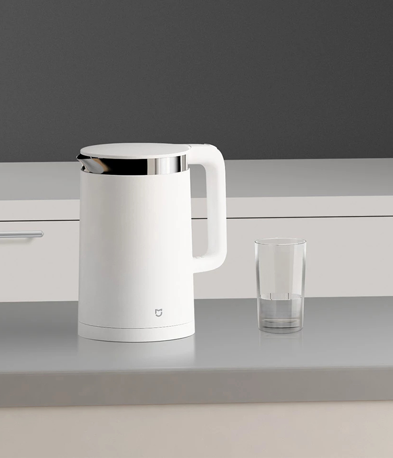 米家mijia恒温电水壶小米电水壶精确控温15l大容量智能控制不锈钢电