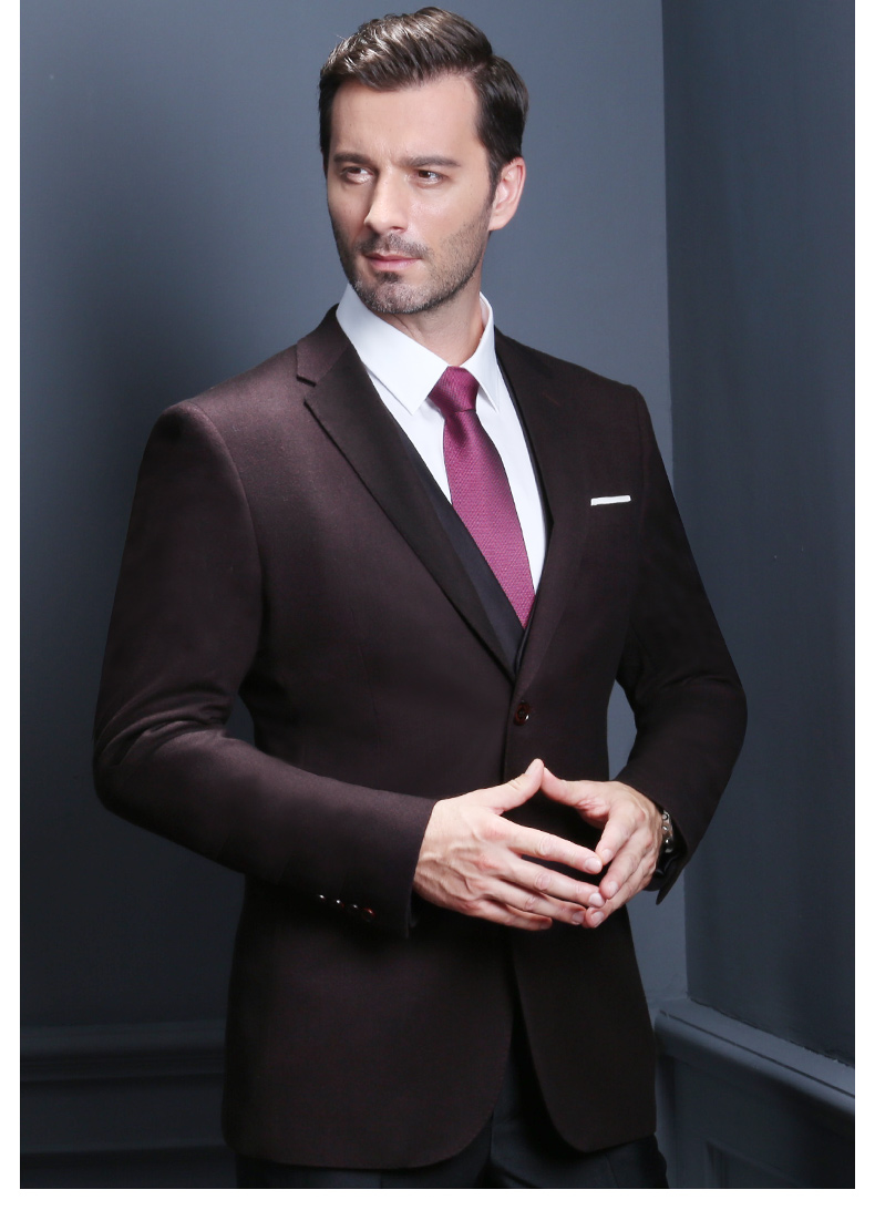 培罗蒙春新款男士商务休闲西服男装便西英伦修身小西装外套edxbh5210