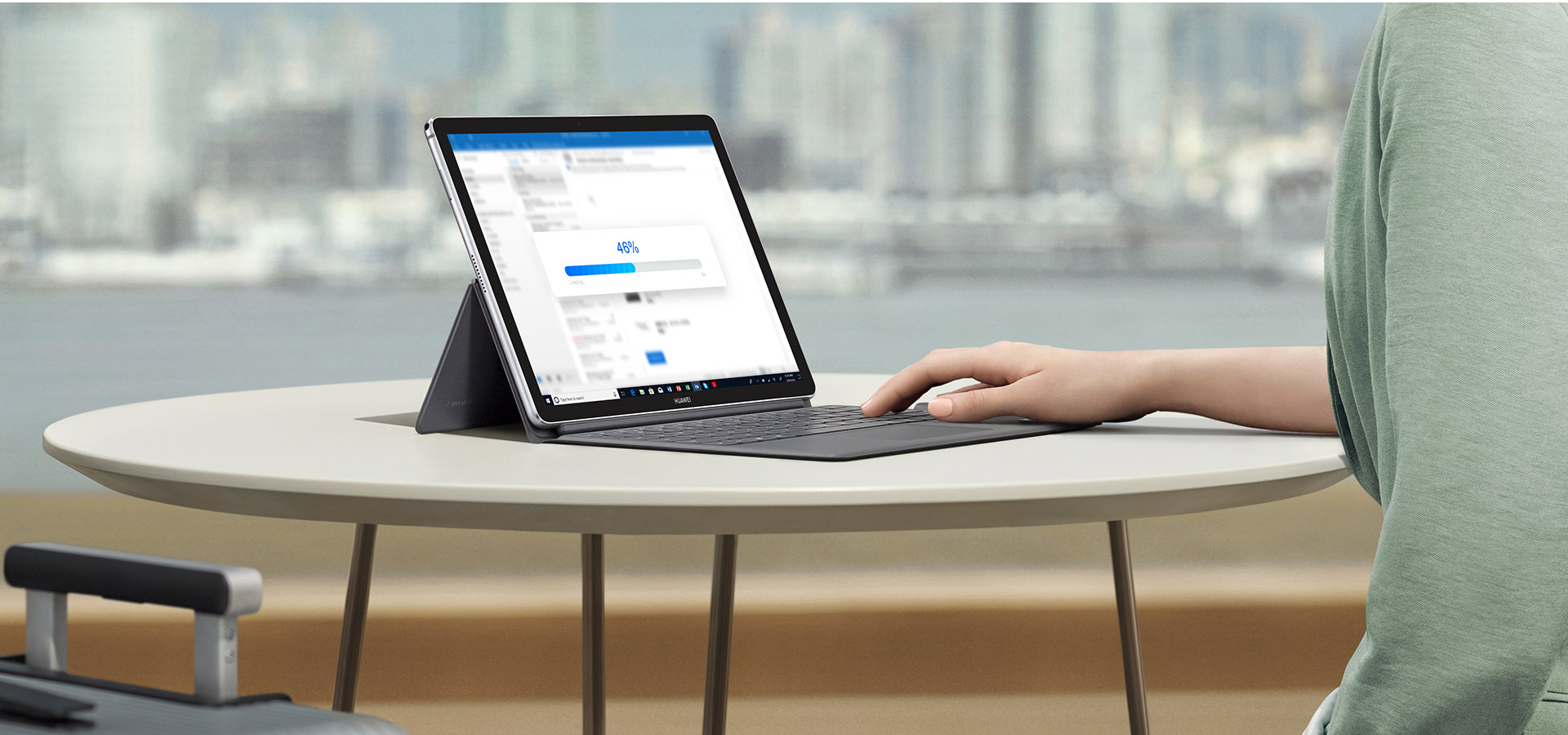 华为huaweimatebooke2019款12英寸轻薄笔记本高通8508gb512gbwin10钛