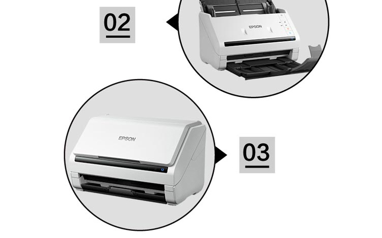 爱普生(epson)扫描仪 爱普生(epson)ds-530 a4高速彩色文档馈纸式扫描