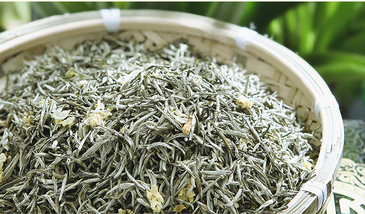 明芽茉莉花茶高端茉莉花茶新茶浓香精选花茶早春雪芽80g3