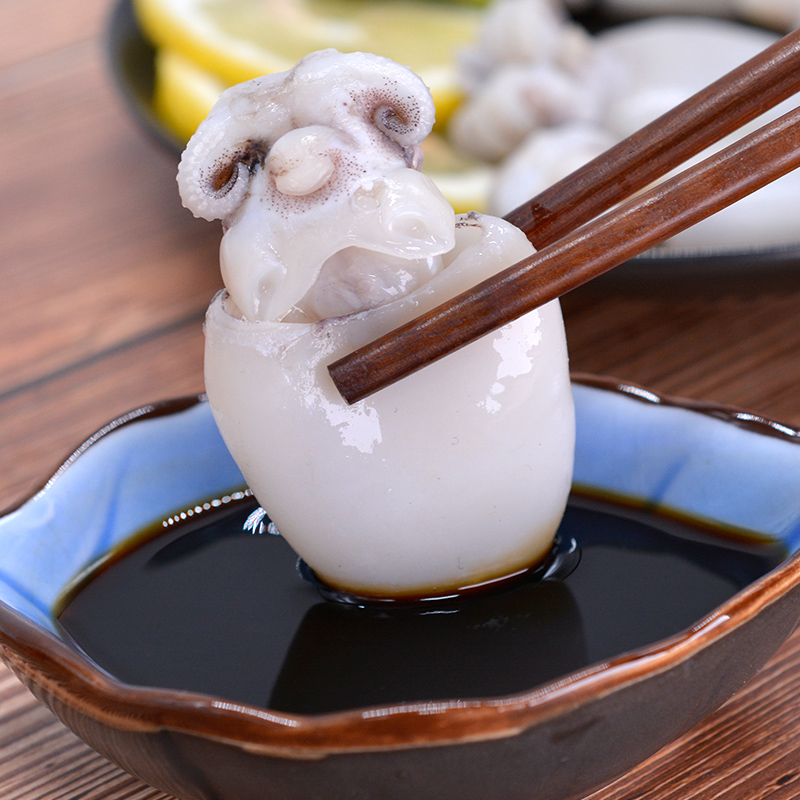 墨鱼仔 250g 火锅麻食材新鲜鲜活海鲜鲜冻鱿鱼仔鲜嫩 xh