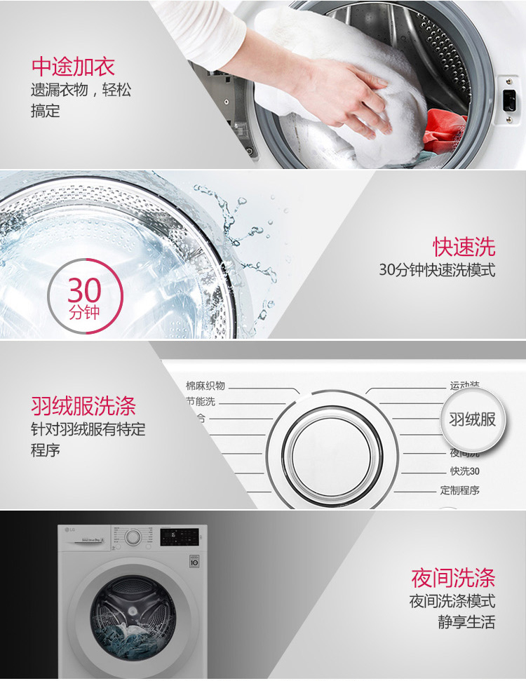 LG洗衣机WD-N51VNG21