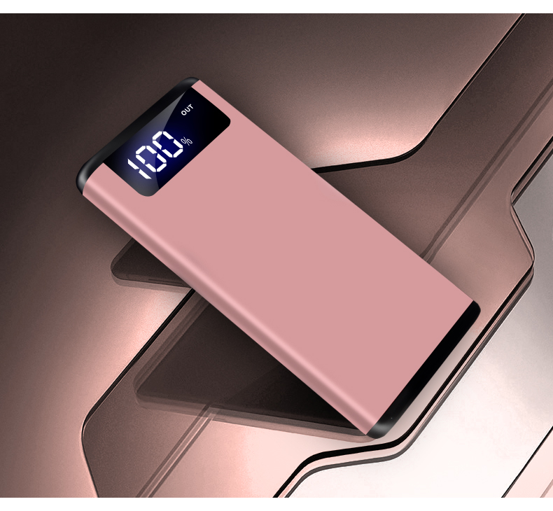 大容量充电宝20000mah超薄便携手机毫安苹果x通用oppo可爱vivo华为