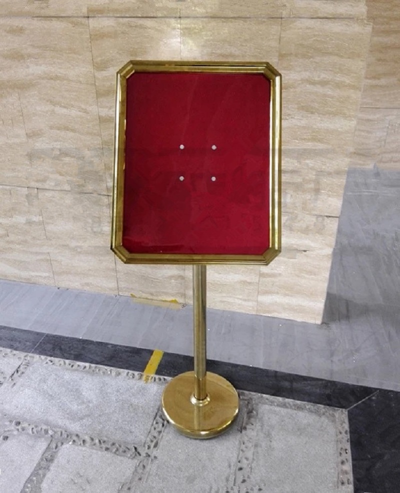 鑫缇乐zsp03导向牌可移动指示牌不锈钢指示牌