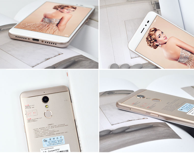送钢化膜指环支架酷派coolpad8737a移动4g全网通4g智能手机支持指纹