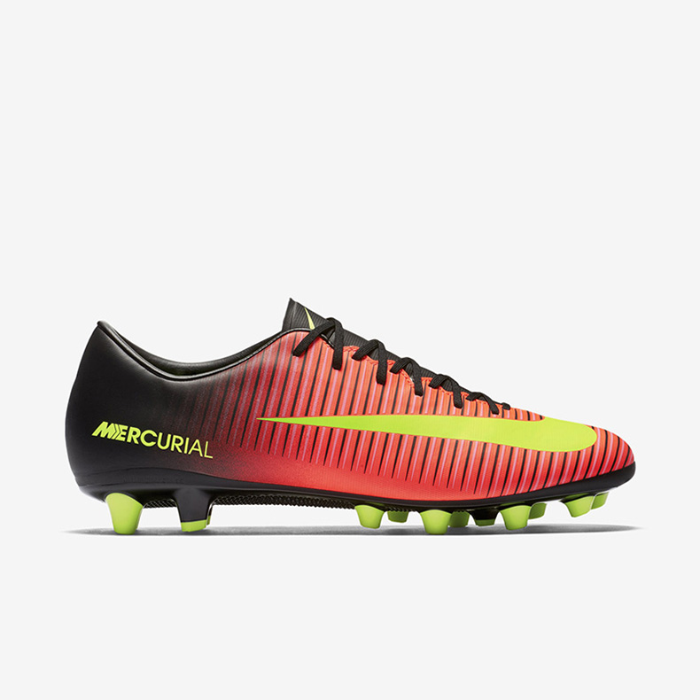 nike耐克2016秋季新款男刺客c罗10熔岩ag钉人草足球鞋831963870bk