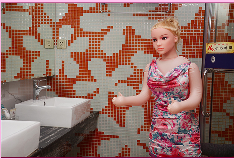 刁氏震动声虚手虚脚自动加温男用充气娃娃