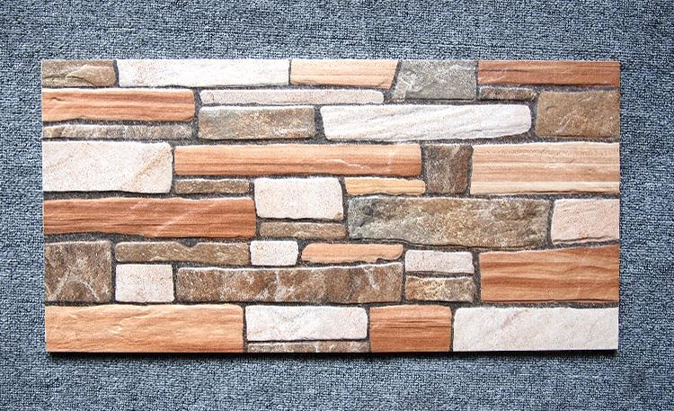 别墅围墙复古瓷砖文化石300x600阳台墙砖田园仿古地砖庭院外墙砖壹德