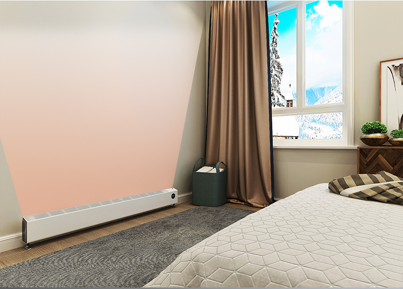 欧伟士3t智能电暖器踢脚线取暖器家用恒温电暖省电变频静音速热取暖气