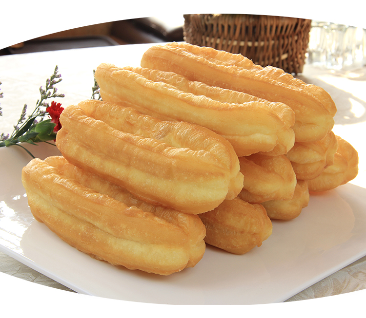 1000克国宴油条油条半成品早餐营养无矾油炸速冻kfc肯德基