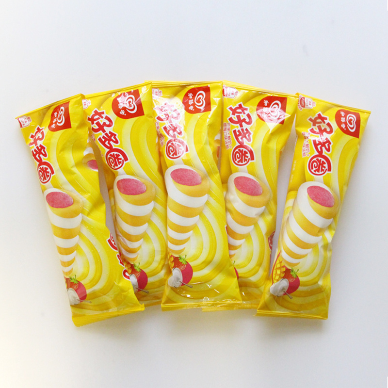 和路雪好多圈芒果加酸奶加草莓口味冰棍86g5支冰激凌冰棍满160元起送