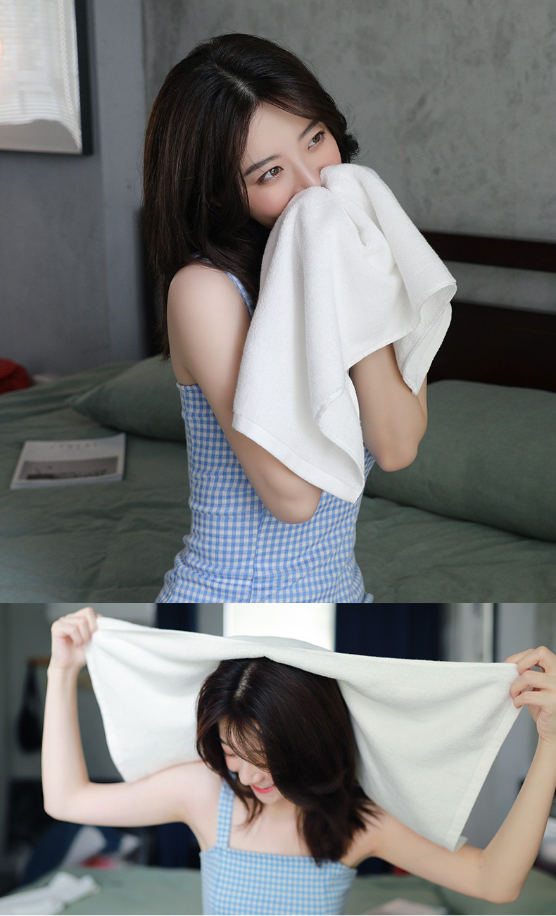 洁丽雅毛巾纯棉洗脸洗澡家用居家全棉柔软吸水擦手面巾旅行