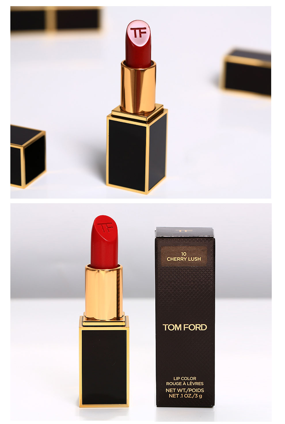 tomford汤姆福特黑金黑管tf口红08号3g双芯科技双唇立体炫亮唯美诱惑