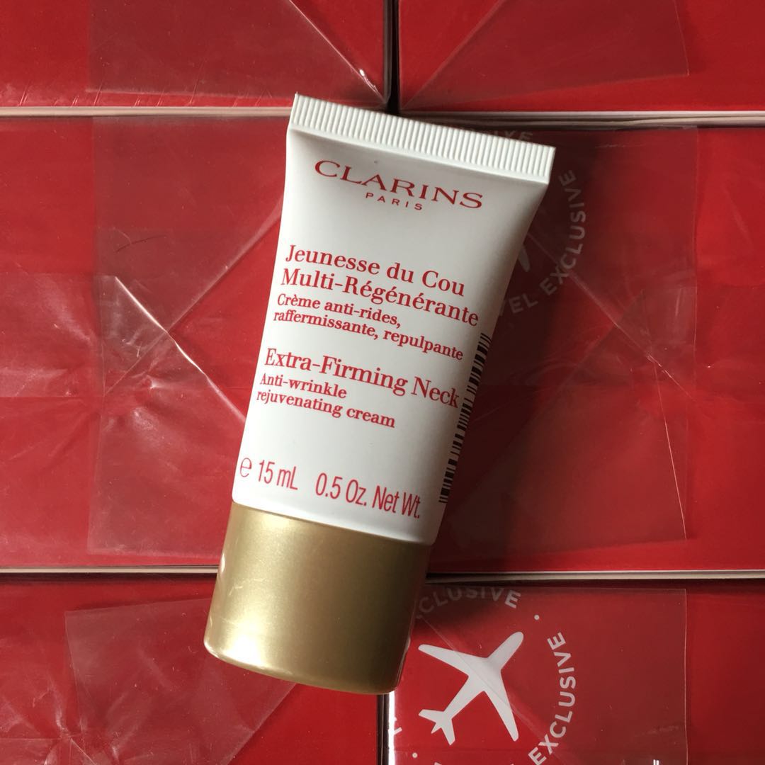 正品小样娇韵诗焕颜紧致颈霜15ml美颈去颈纹颈部松弛提拉紧致