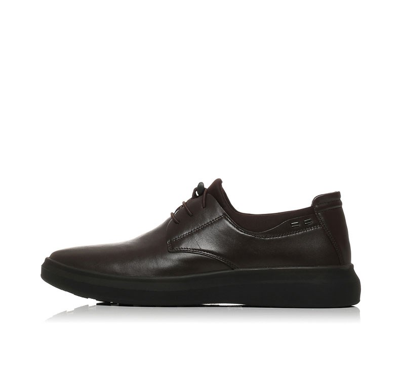 belle百丽新品专柜同款棕色牛皮男皮鞋4xv01cm7