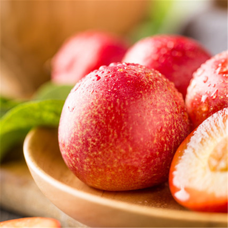 美国樱桃李子珍贵新品种2盒约900g小红布林李子新鲜水果甜时令水果