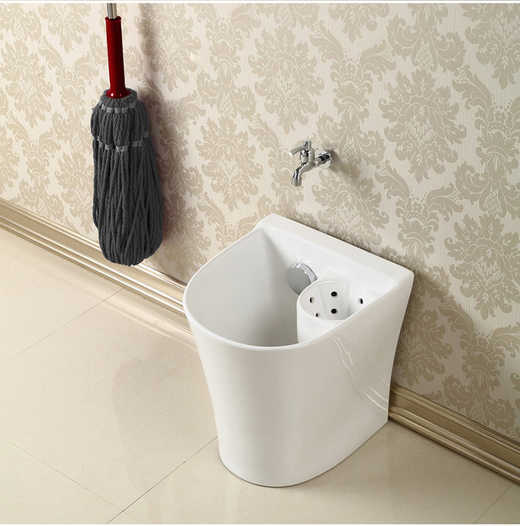 阳台陶瓷拖布池拖把池斗墩布池洗地拖盆拖布桶波迷娜bomina