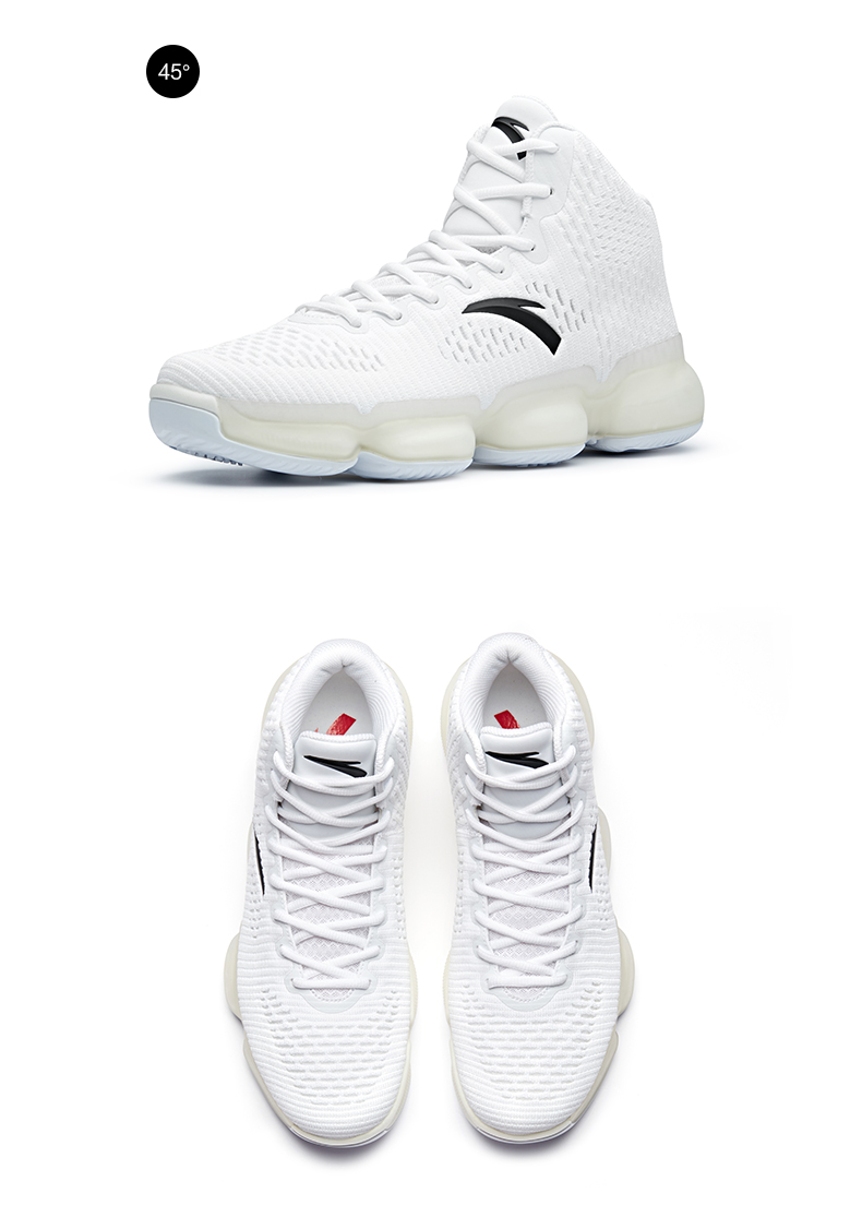 安踏御空篮球鞋男鞋2018秋季新款运动鞋缓震实战男子高帮战靴