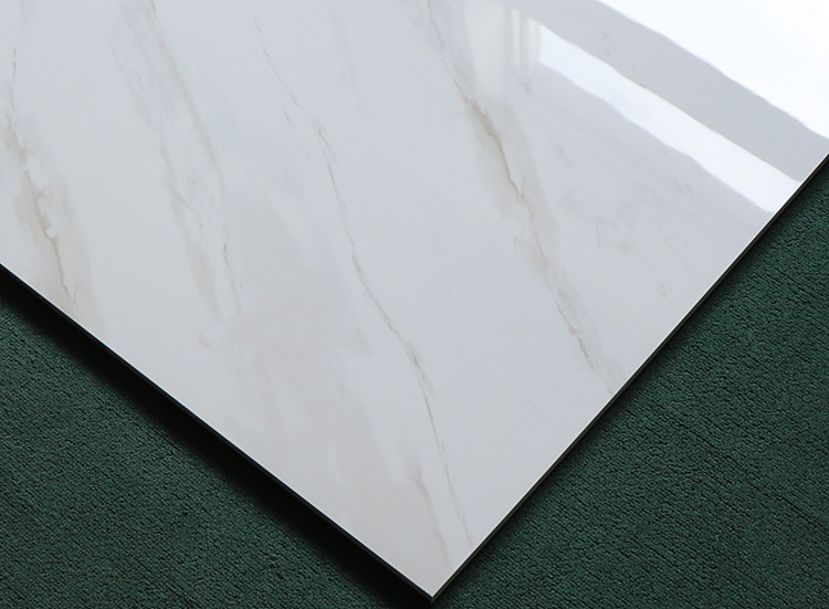 简约现代白色瓷砖800x800客厅全抛釉防滑地砖仿大理石耐磨地板砖壹德