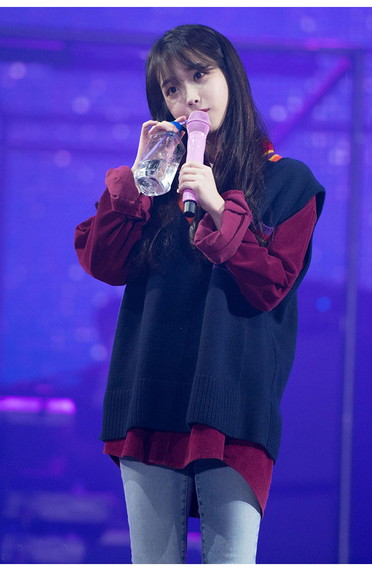 薇姬桑妮iu李智恩明星同款春季灯芯绒polo领长袖衬衫女