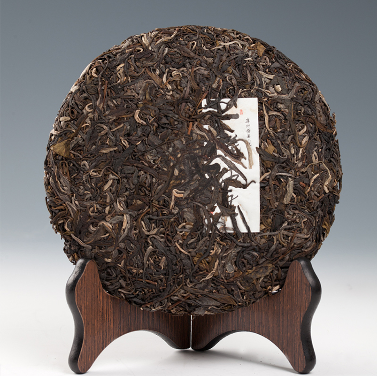 浅色茗茶之猿抱子系列 普洱茶古树生茶 一叶如来 357g标准饼茶 采用