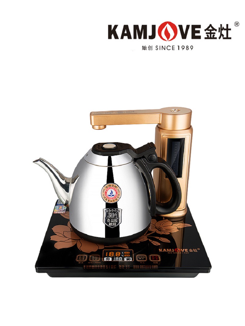 金灶v7 全自动上水烧水壶 电茶壶电茶炉保温电热水壶 单炉