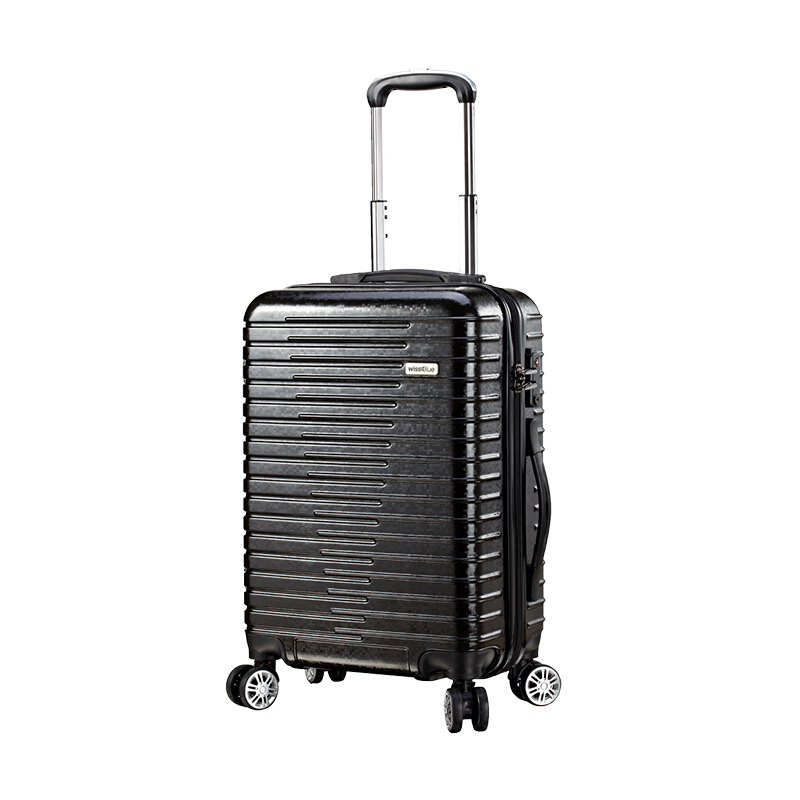 维仕蓝wissblue20寸时尚拉杆箱d718502黑色