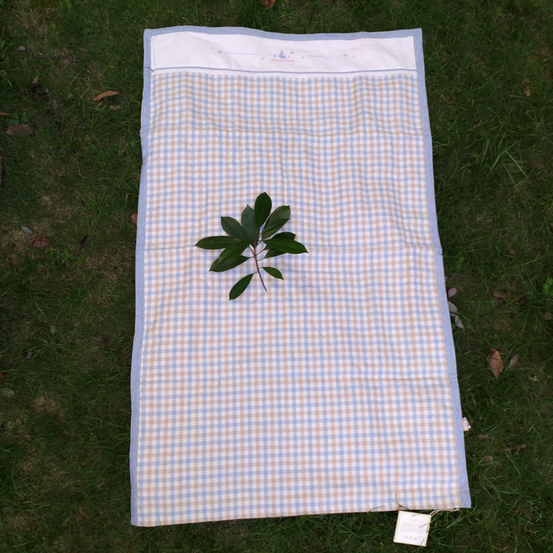 格彩苎麻蓝色凉席125*74cm 其它