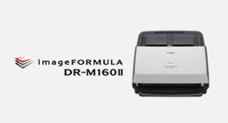 佳能（Canon）DR-M160II 黑白相接馈纸式扫描仪