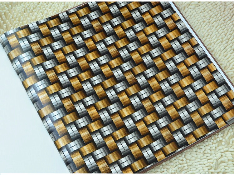 藤编编织纹防水个性化墙纸餐厅咖啡馆会议室酒吧包店鞋店背景壹德壹