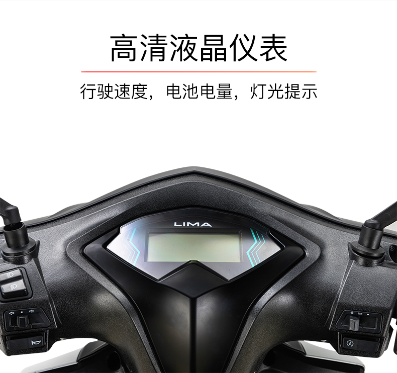 立马电动车极锋s新款电动车两轮电动车电瓶车成人72v可选