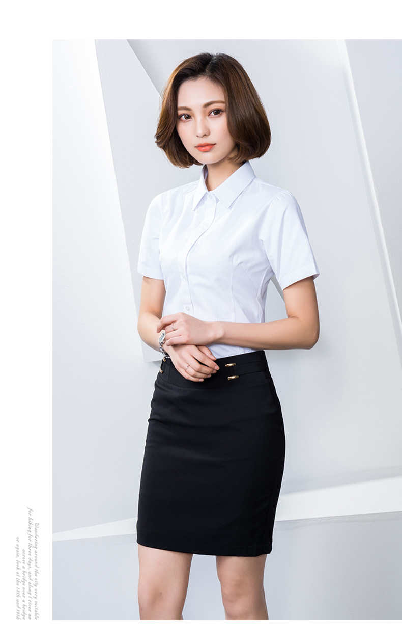 mtiny教师面试服装女正装女套装职业装套装女夏工作服衬衫大码衬衣工