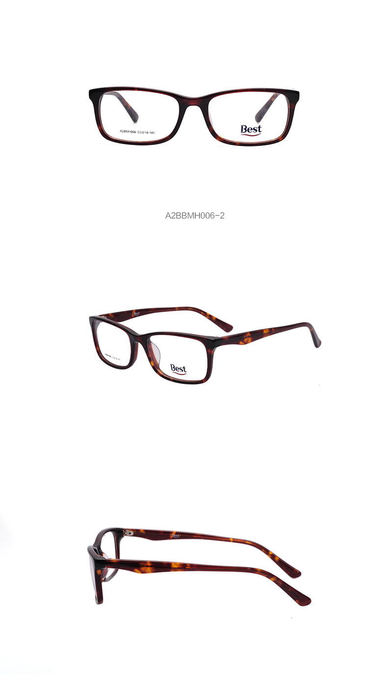best宝视达大框近视眼镜框时尚大框复古眼镜架a2bbmh006