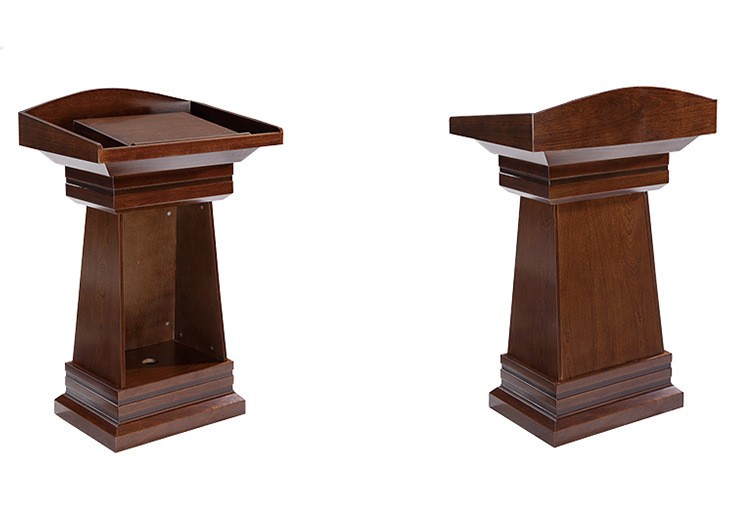 简约时尚贴木皮讲台