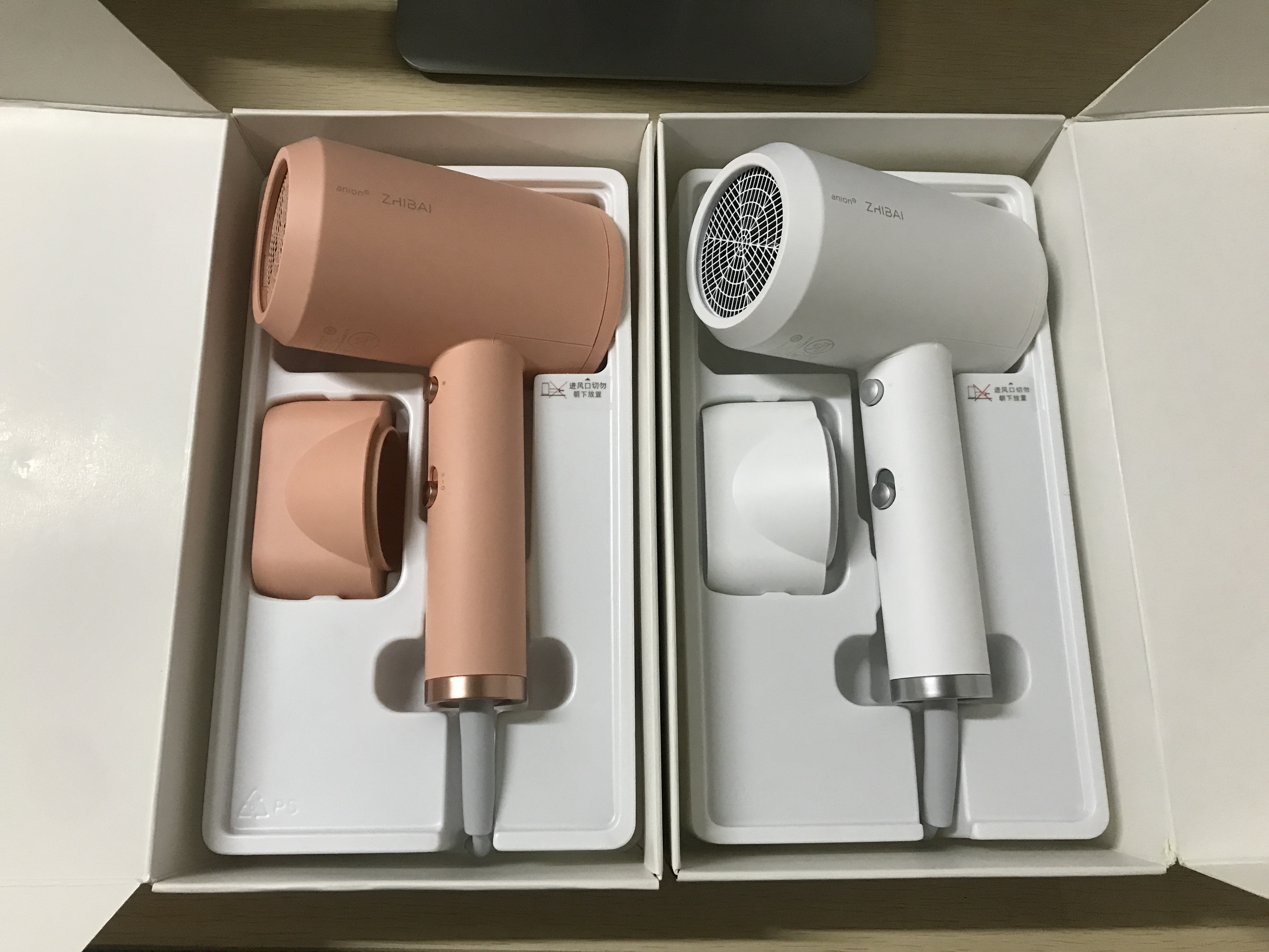 直白吹风机家用大功率负离子理店新款不伤电吹风筒小米生态链