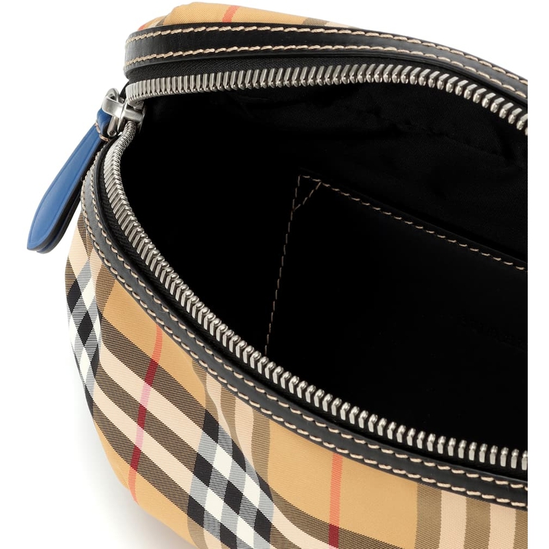 burberry/巴宝莉 经典条纹 单肩斜跨胸包 腰包8005521