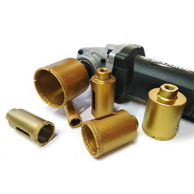 手电钻角磨机钎焊开孔器大理石材打磨头陶瓷砖钻头鹅卵石打孔工具