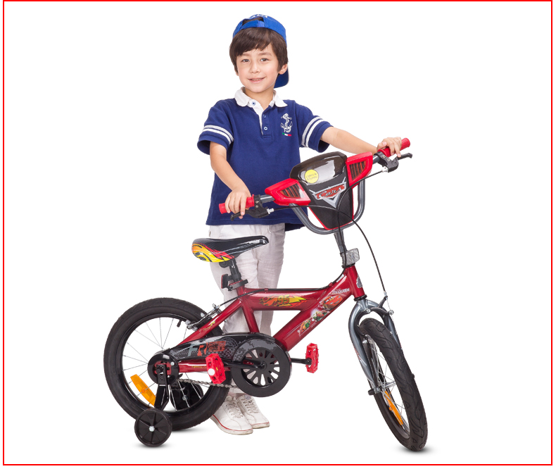 贝乐童车(bailey)儿童自行车 迪士尼正版授权 bailey儿童自行车 赛车