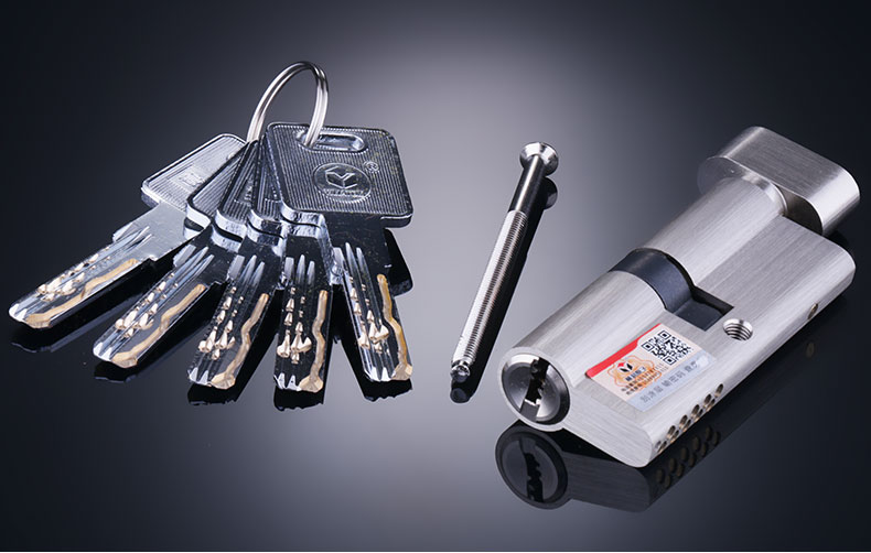 防盗锁芯超b级单开单头全铜通用型室内木大房间卧室锁心