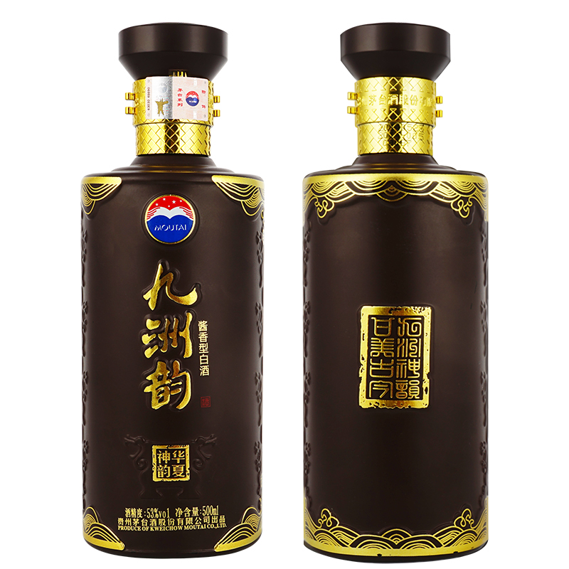 贵州茅台酒股份有限公司出品九洲韵华夏神韵酱香型白酒53vol500ml6瓶