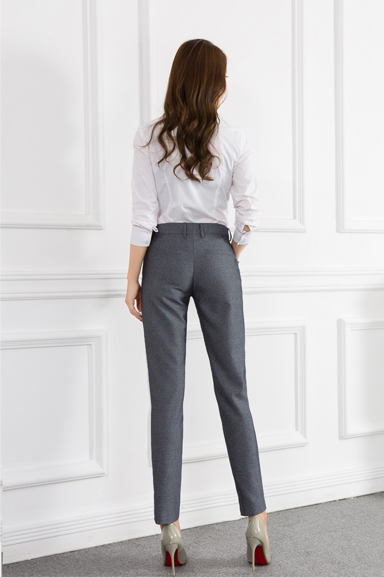 女士西服 mtiny西装裤女春夏长裤显瘦小脚裤正装职业裤烟管西裤小直筒