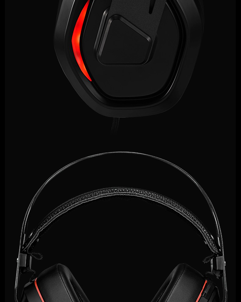 西伯利亚(xiberia)v22耳机头戴式 游戏耳机有线 电竞耳机 电脑手机