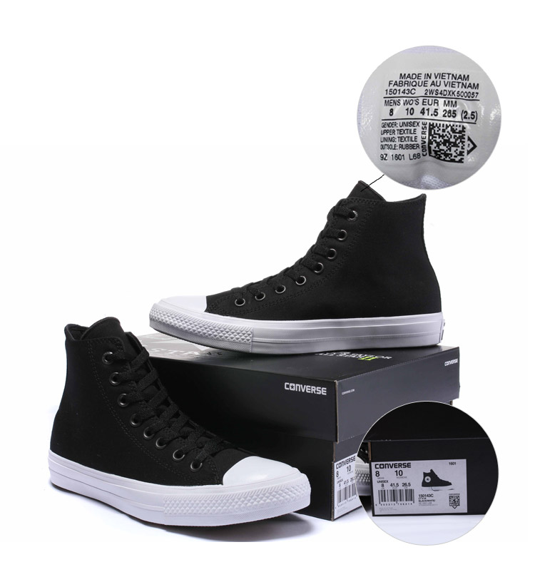 匡威converse男女鞋帆布鞋运动鞋运动休闲150143c黑色35码