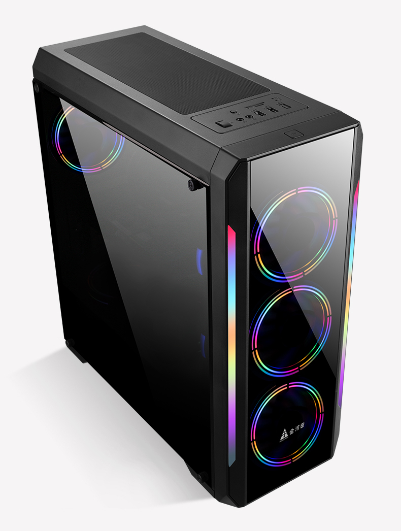 金河田(golden field)机箱21 预见n27 金河田预见n23机箱台机主机空箱