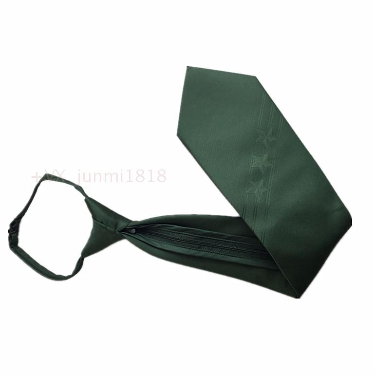 tiny07领带海军藏青领带陆军橄榄绿领带天蓝空军领带消防松枝绿领带夹