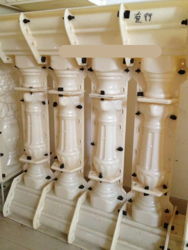 grc罗马柱模具 abs塑钢水泥欧式围栏阳台栏杆护栏现浇莲花花瓶柱