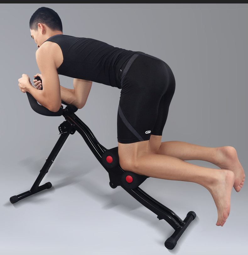 欧伦萨 户外运动健身训练多功能立式收腹机折叠家用健腹器懒人健身